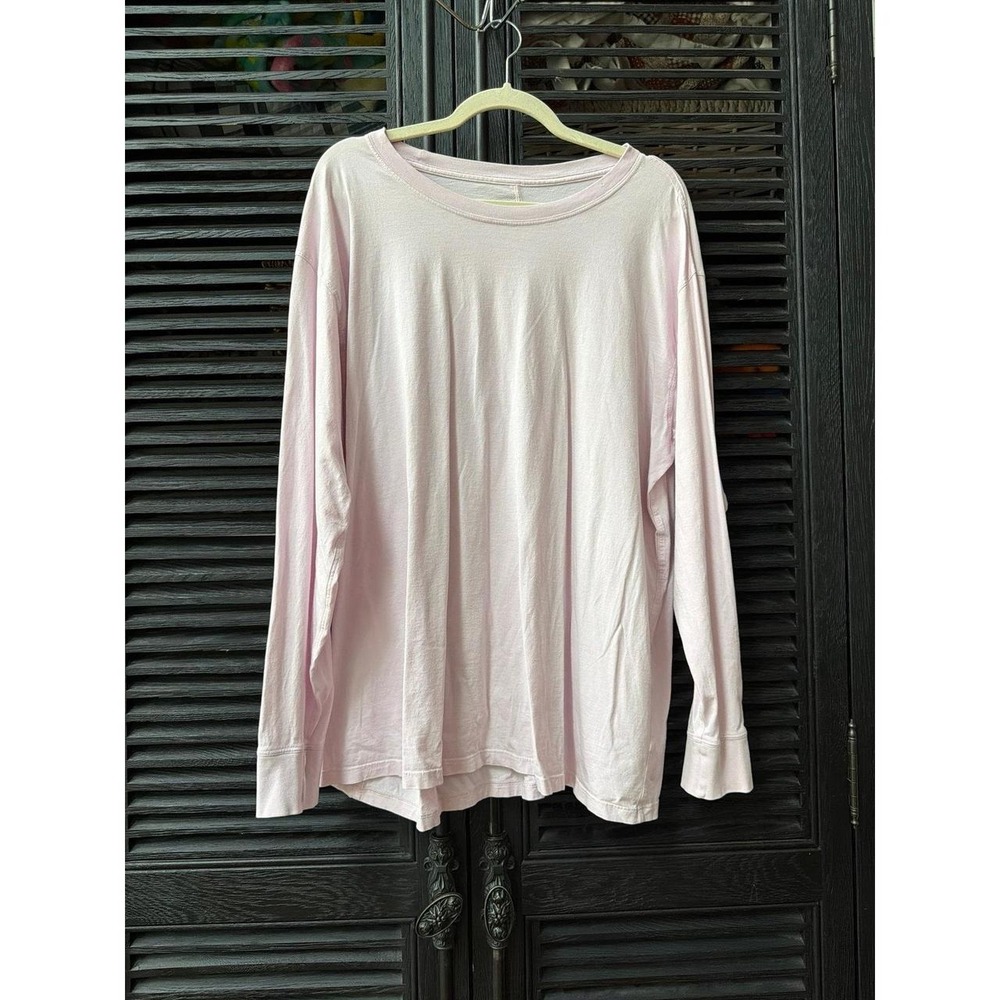 Lululemon Back in Action Long-Sleeve Shirt in strawberry milkshake Womens 16